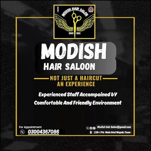 Modish Hair Saloon — Not Just a Haircut, An Experience